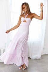 HELLO MOLLY Sexy Maiden Maxi Dress Pink