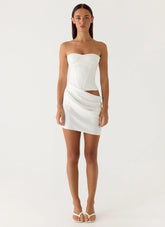 Cosmala Mini Dress - White