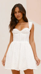 Kaiya Mini Dress - White