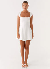 Maryjane Mini Dress - White