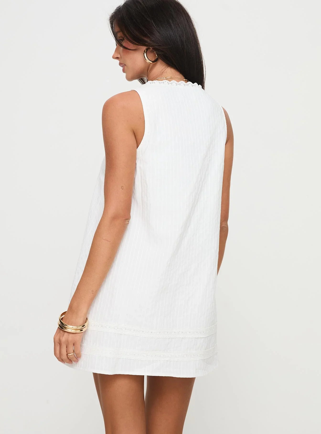 Alanah Mini Dress White