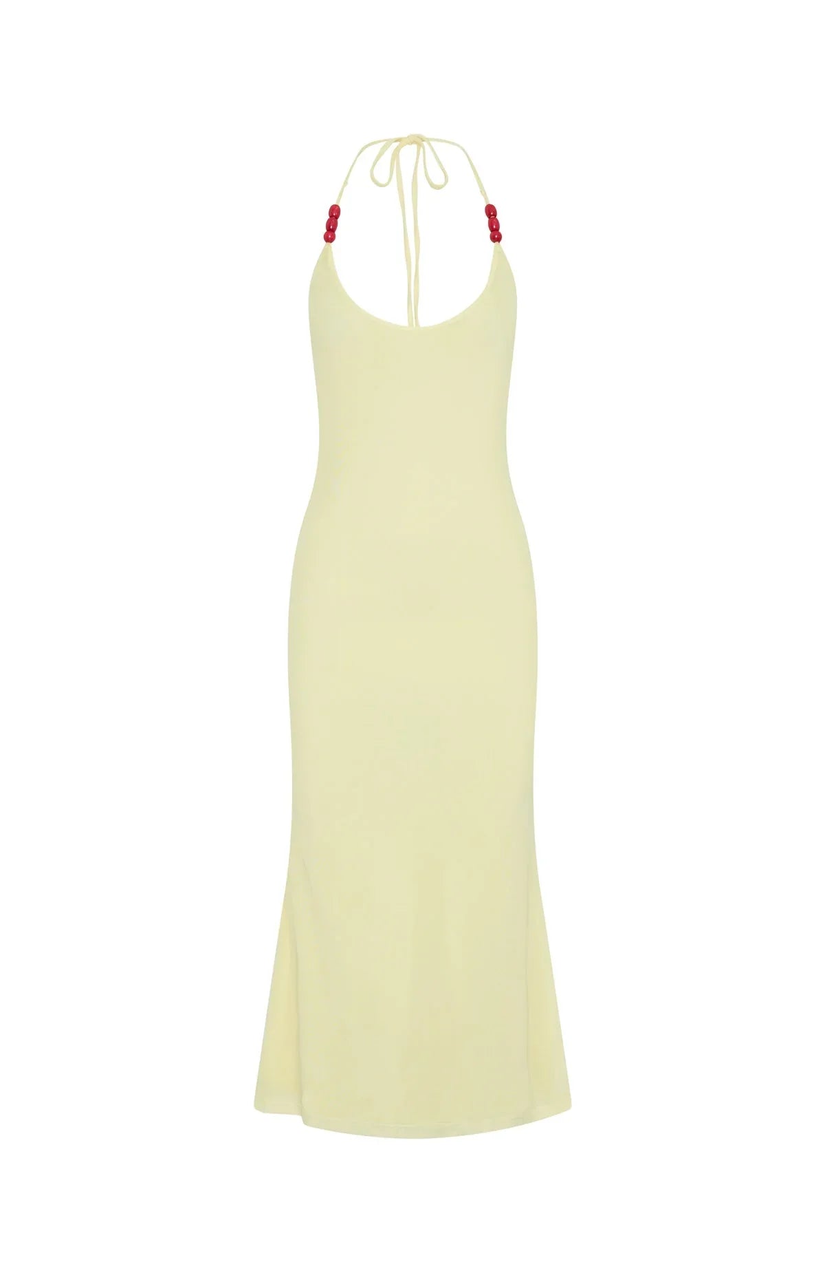 Tropic Like It's Hot Midi Dress Lemon