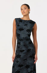 Tionne Floral Midi Dress