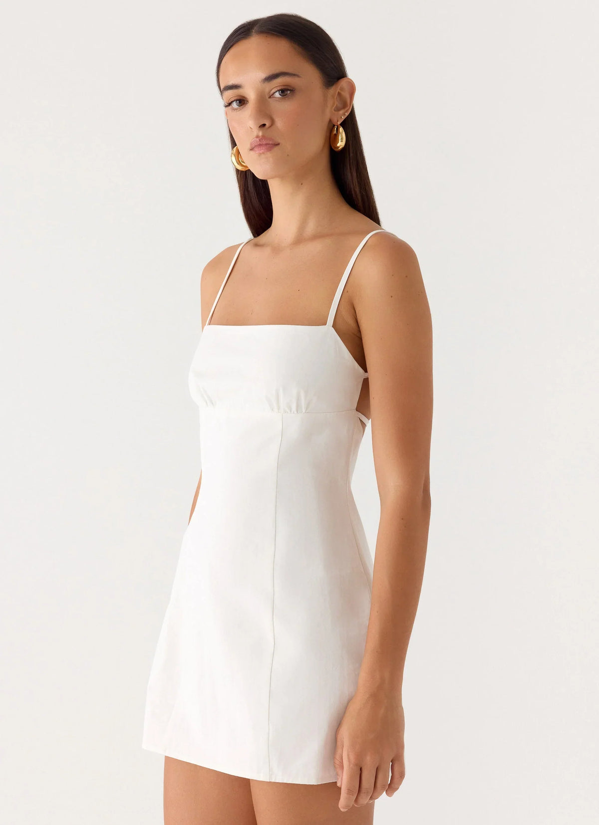 Second Sun Mini Dress - White