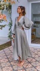 Angelina Midi Dress - Olive