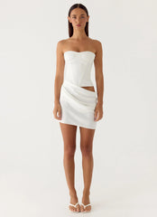 Cosmala Mini Dress - White