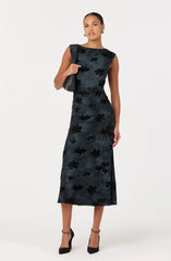 Tionne Floral Midi Dress