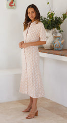Ginny Midi Dress - Ginny Print