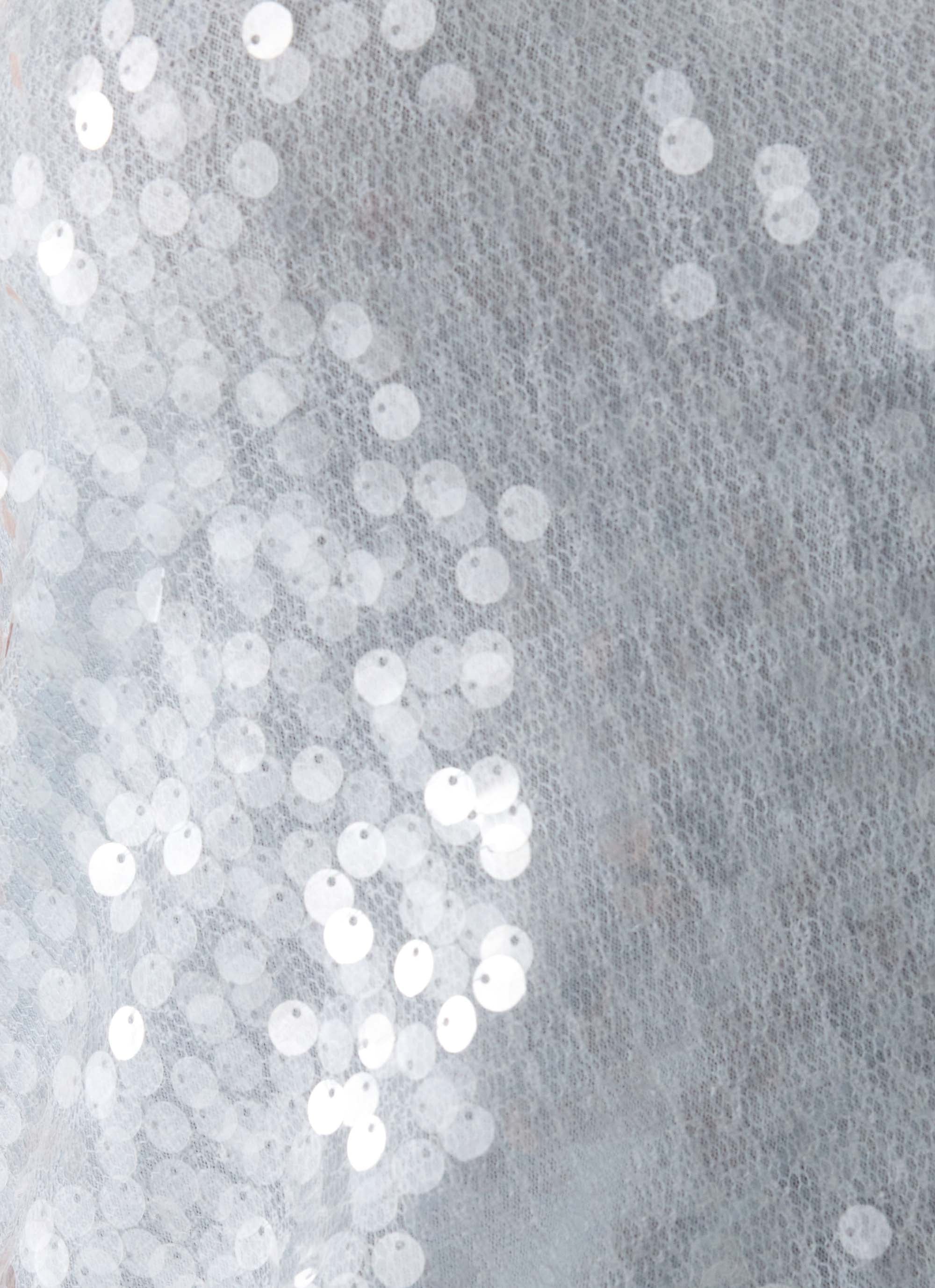 Kaida Sequin Maxi Dress - Misty Blue