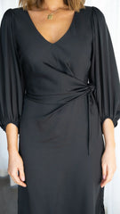 Meilani Midi Dress - Black