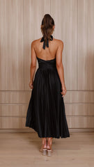 Charlotte Midi Dress - Black