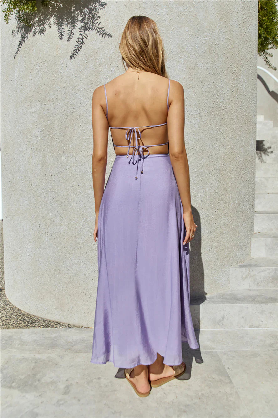Best Dressed Maxi Dress Purple